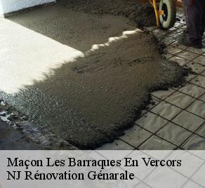 Maçon  les-barraques-en-vercors-26420 NJ Rénovation Génarale